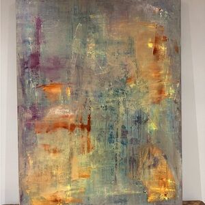 Abstract Multicolor Canvas Art